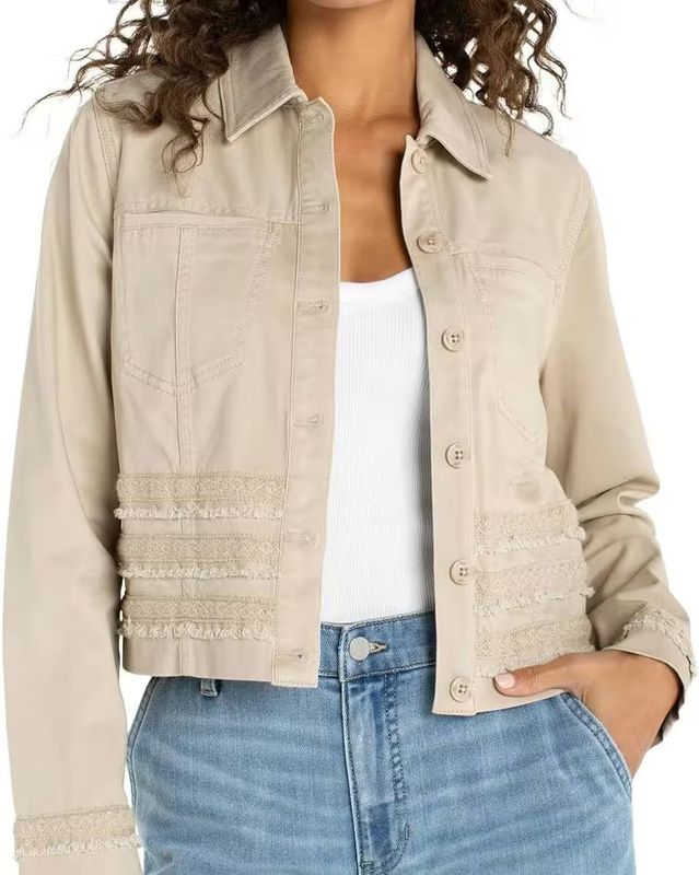 Liverpool Trucker Jacket Safari Sand