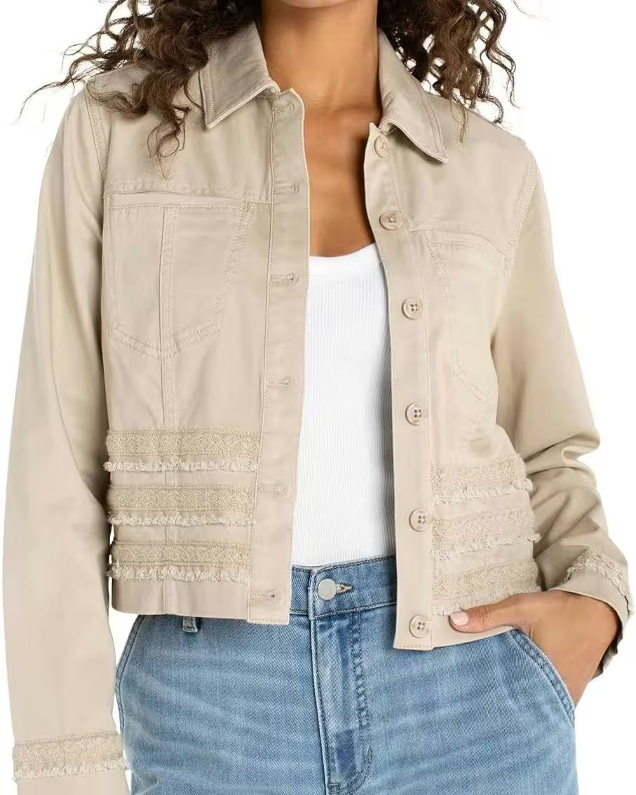 Liverpool Trucker Jacket Safari Sand