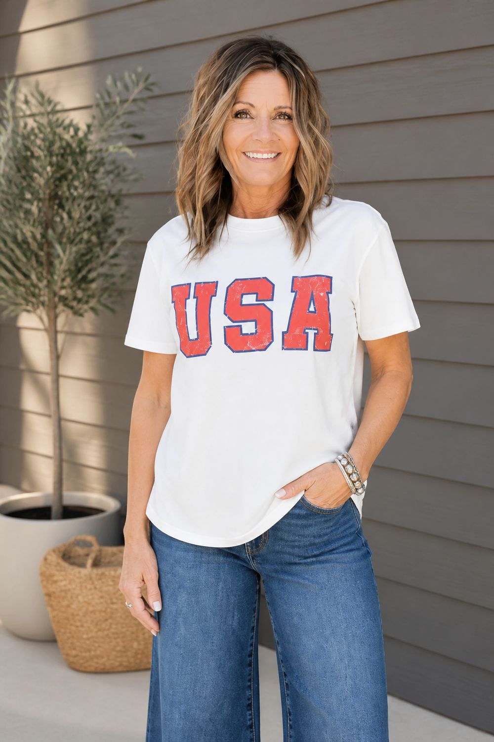 Z Supply Usa Boyfriend Tee Z Supply Usa Boyfriend Tee