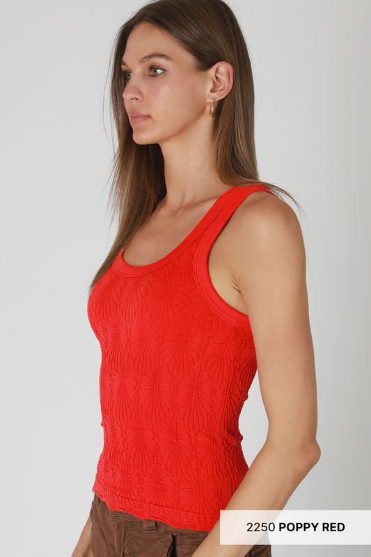 Nikibiki Reversible Lace Textured Tank Nikibiki Reversible Lace Textured Tank