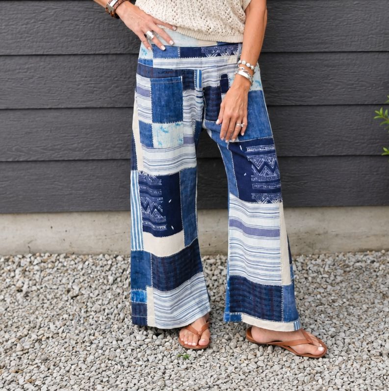 Free People Symphony Patched Pants