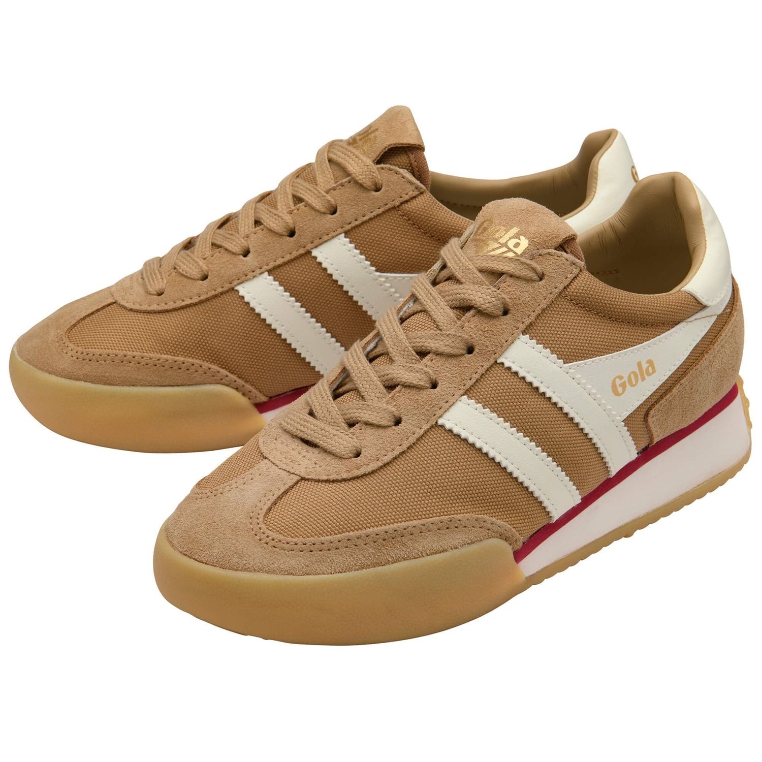 Gola Pacer Sneakers Caramel/ Off White