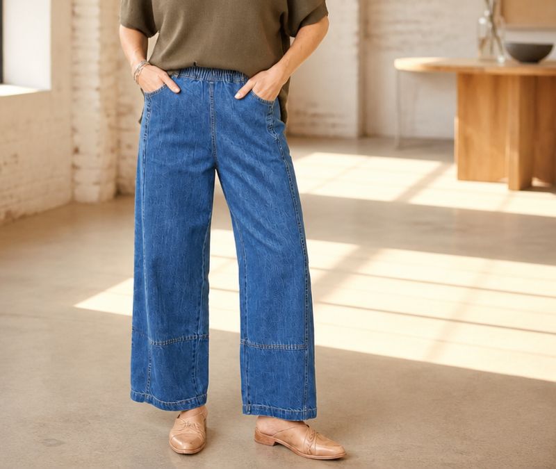 Ivy Jane Barrel Jean Indigo