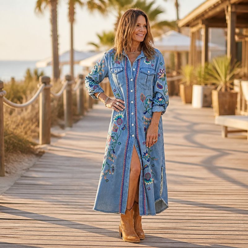 John Mark Indian Summer Dress