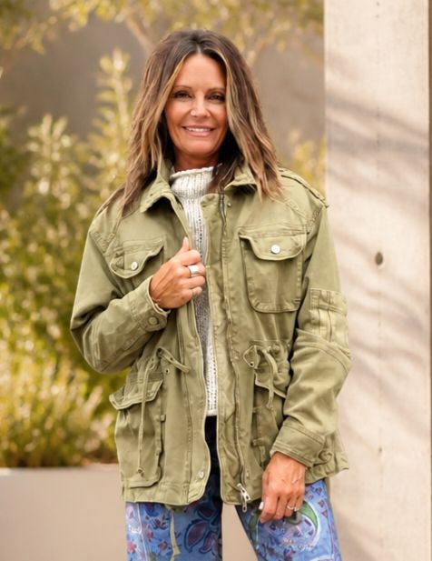 Free People Marlo Surplus Jacket Olive Free People Marlo Surplus Jacket Olive
