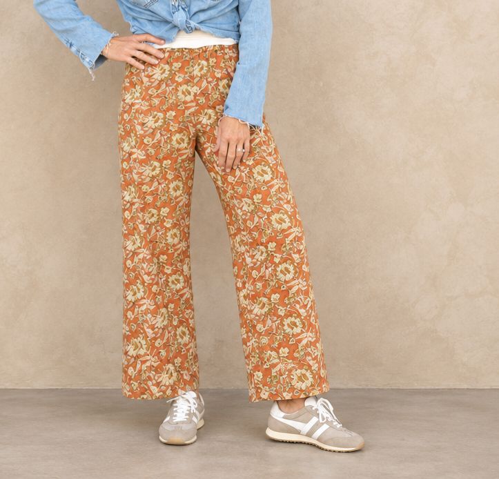 Ivy Jane Corduroy Barrel Pant Orange Ivy Jane Corduroy Barrel Pant Orange