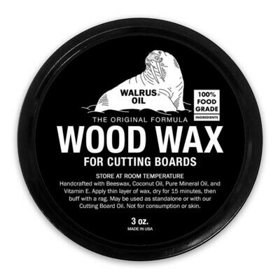 Wood Wax for Cutting Boards by Walrus Oil®