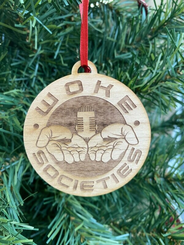 Woke Societies Christmas Ornament