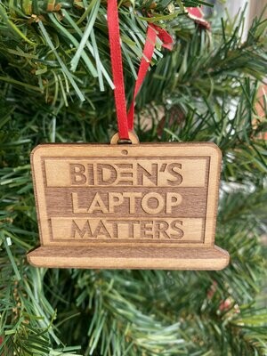 Biden's Laptop Matter's Ornament