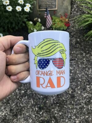 Orange Man Rad 15oz Mug