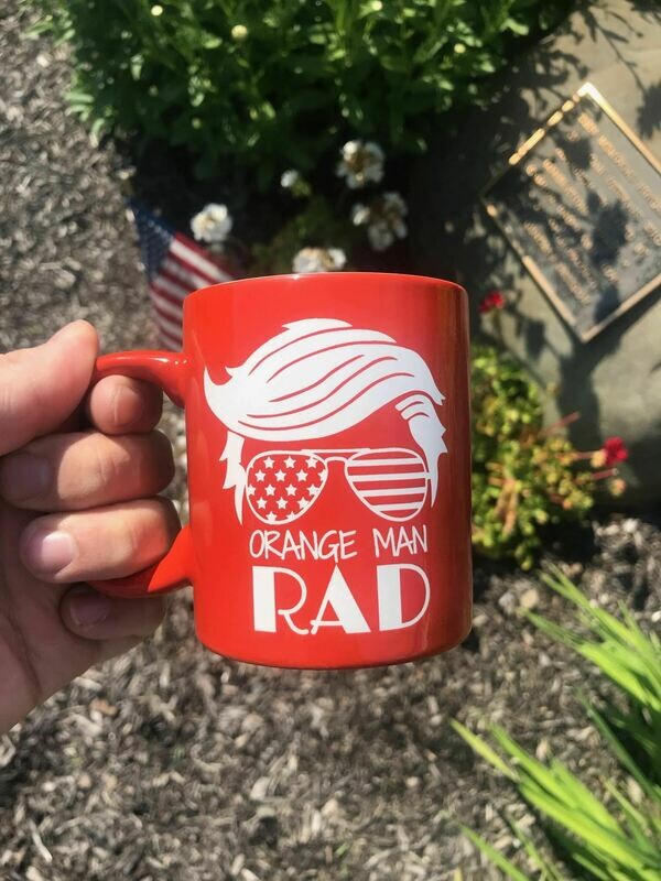 Orange Man Rad 11oz Coffee Mug