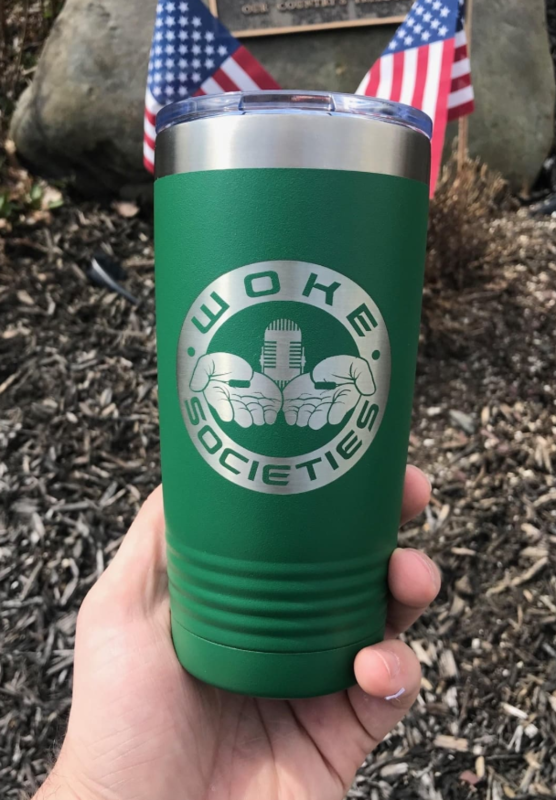 The Official Woke Societies 20oz Yeti Style Travel Mug
