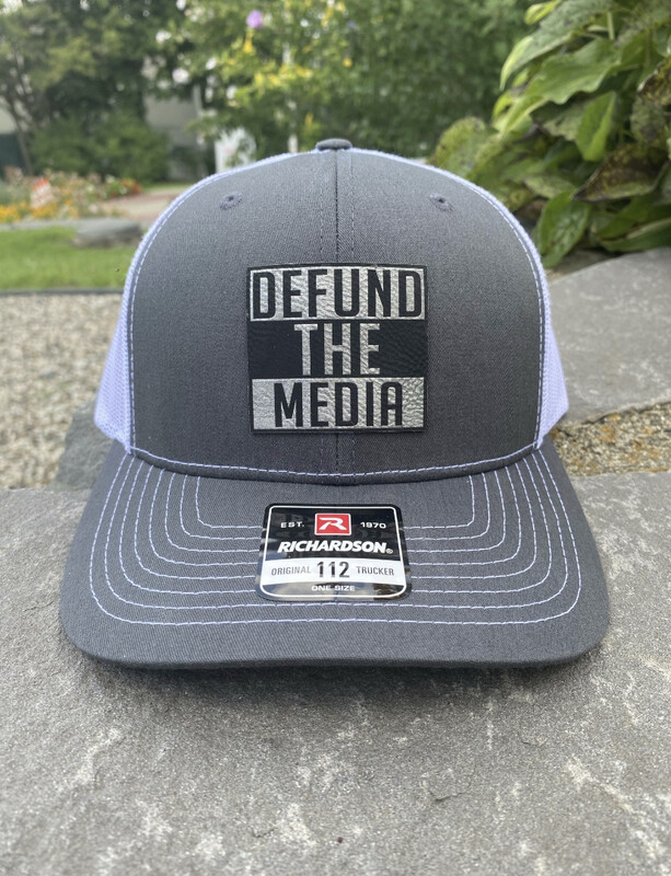 DEFUND THE MEDIA SNAPBACK HAT