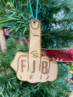 F*ck Joe Biden Christmas Ornament