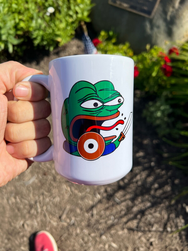 Fighting Pepe 15oz Mug