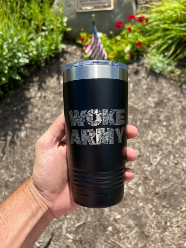Woke Army 20oz Travel Mug