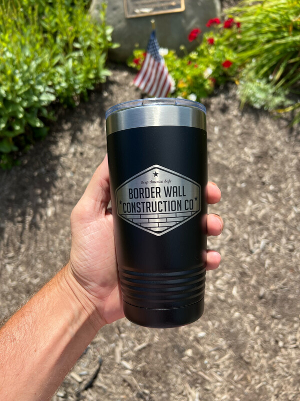 Border Wall Construction Co. 20oz Travel Mug