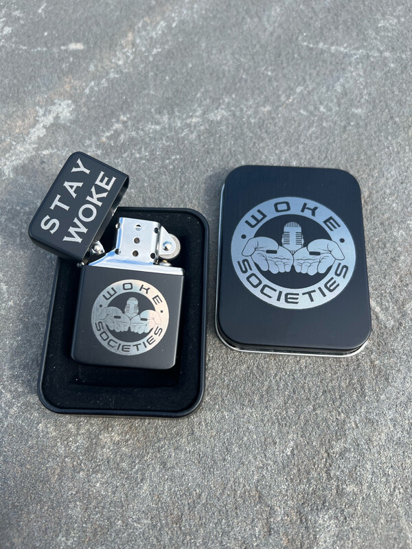 Woke Societies Zippo Lighter & Case