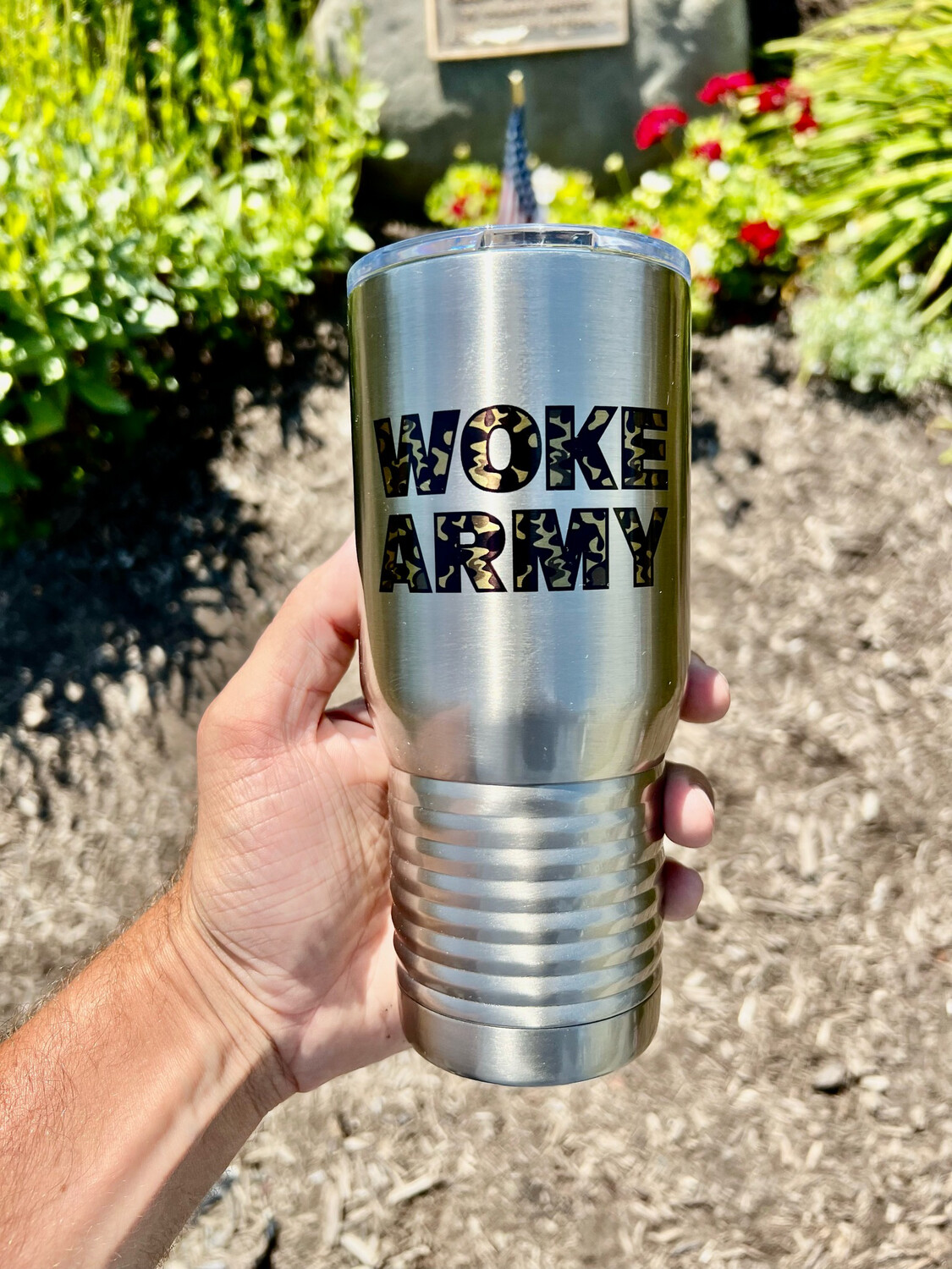 Woke Army 20oz Travel Mug