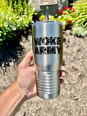 Woke Army 20oz Travel Mug