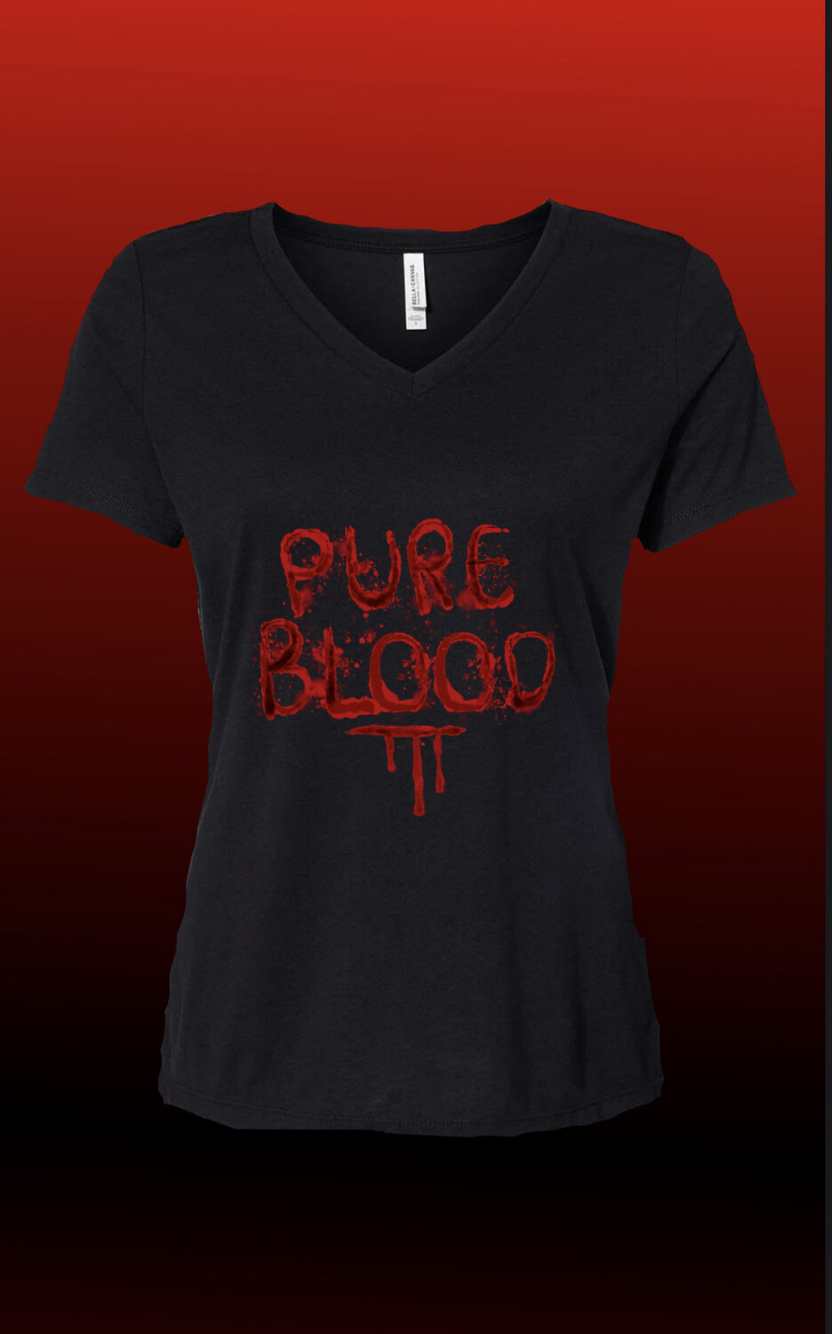 Pure Blood Ladies V Neck