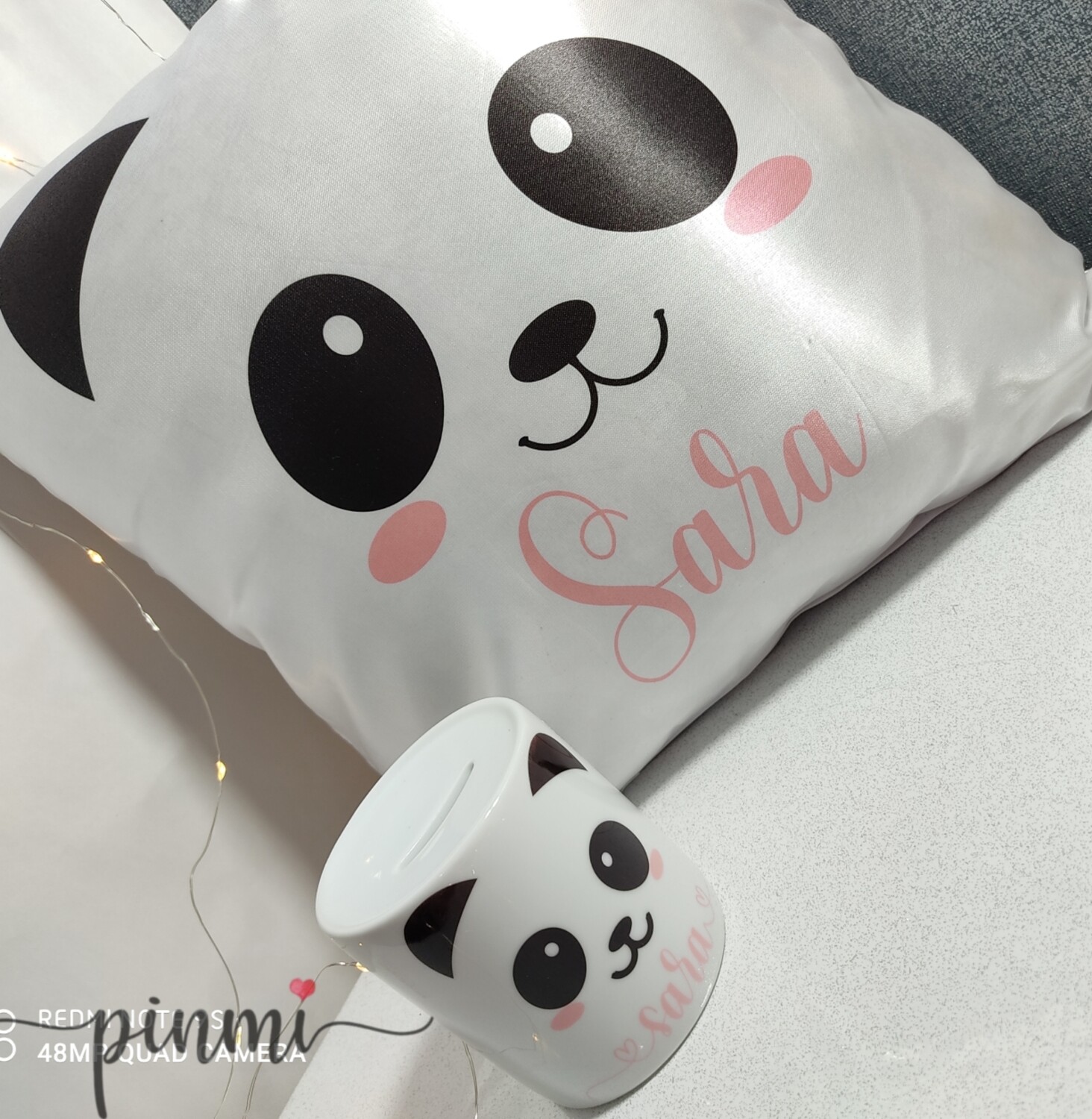 Coussin personnalisé Panda