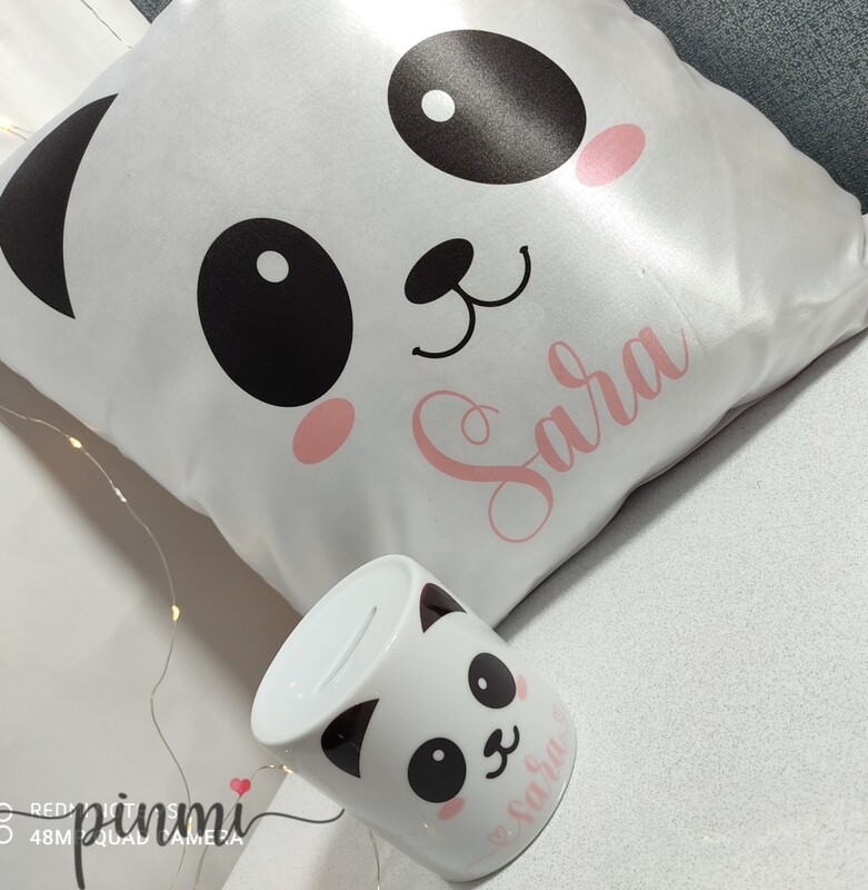 Coussin personnalisé Panda