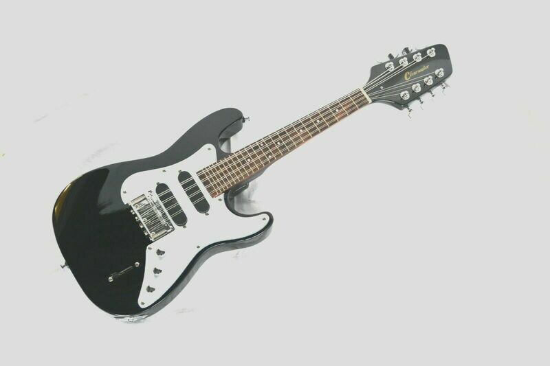 MANDOCASTER ELECTRIC MANDOLIN BLACK BY CLEARWATER LATEST MODEL
