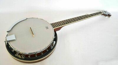 Electro Acoustic Bluegrass Banjo Standard G 5 string Banjo by Clearwater