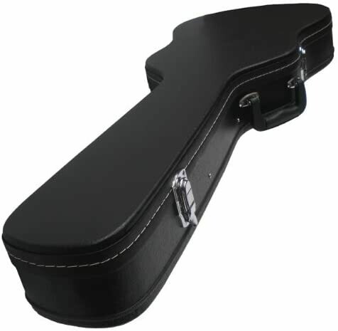 B-Stock Hardcase Electric Guitar Les Paul shape Fully padded lined hard case