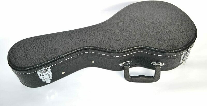 HARDCASE F STYLE SCROLL MANDOLIN HARD CASE FULLY PADDED AND LINED QUALITY CASE