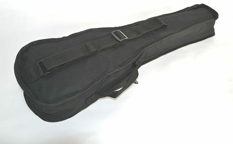 SOPRANO UKULELE BLACK GIG BAG SOFT CASE BUDGET BAG BY CLEARWATER