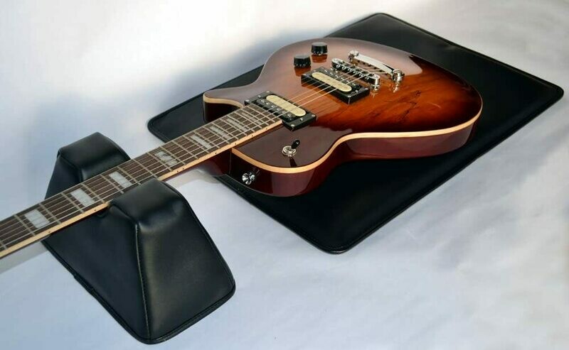Work Station Guitar padded neck block rest support and padded base by Clearwater