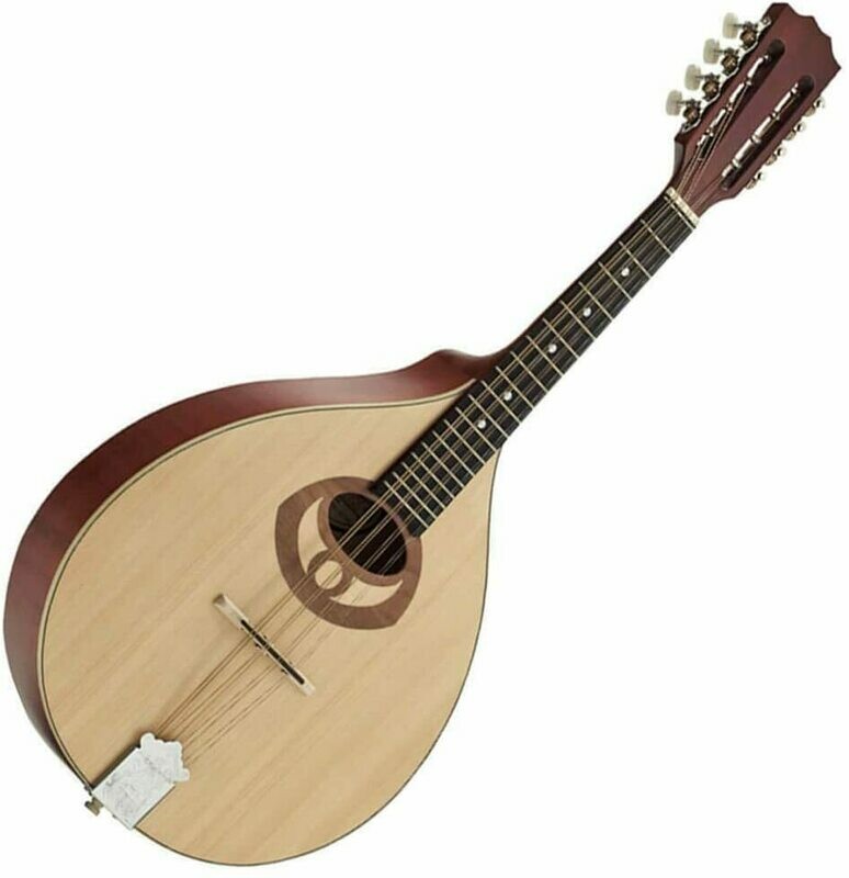NEW FLAT BACK MANDOLA BY OZARK NATURAL SATIN FINISH ALL SOLID WOOD TOP BACK AND SIDES