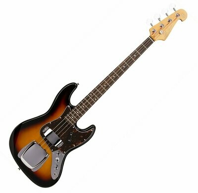 SX ELECTRIC BASS JAZZ STYLE IN VINTAGE SUNBURST - WITH GIG BAG