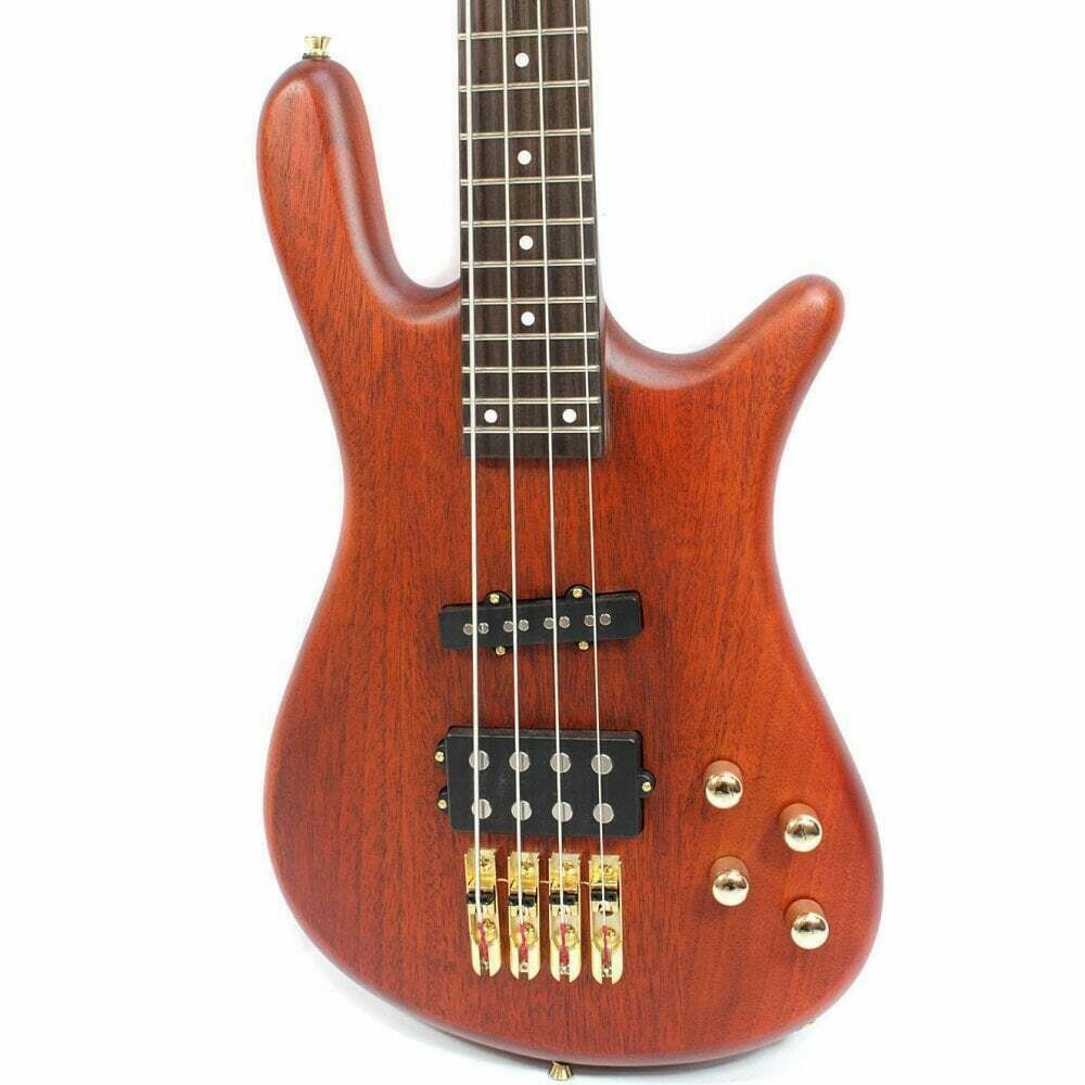 SX SWB1 Active Bass Guitar in Natural | Reverb