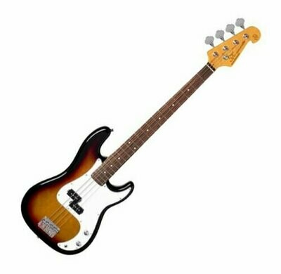 SX ELECTRIC BASS PRECISION STYLE IN SUNBURST - WITH GIG BAG