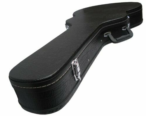 HARDCASE SLIM JAZZ TYPE ELECTRIC SEMI ACOUSTIC GUITAR HARD CASE FULLY PADDED