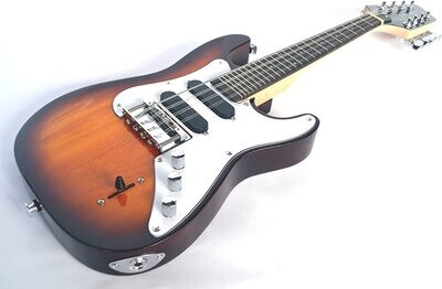 Mandocaster Electric Mandolin in Tobacco Sunburst by Clearwater - Latest model