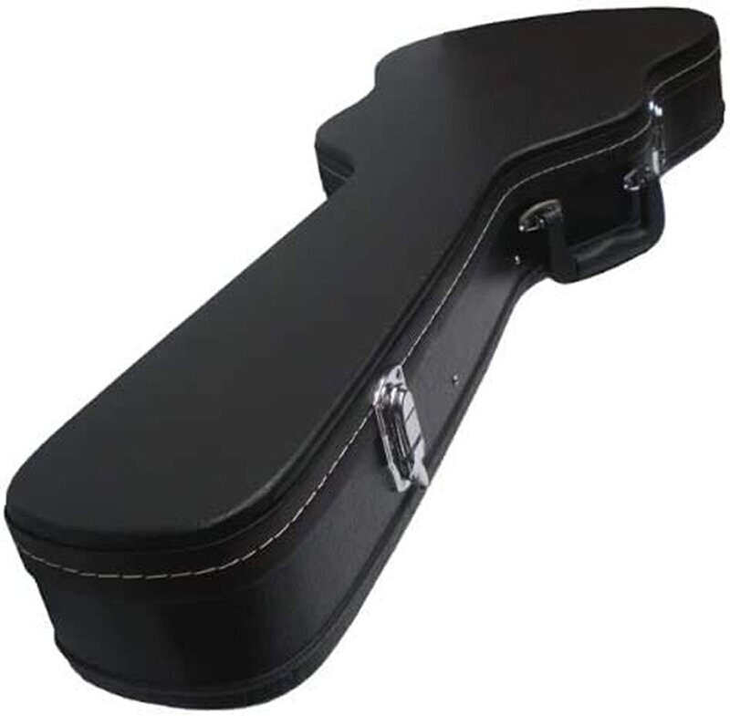 HARDCASE ELECTRIC GUITAR HARD CASE GIBSON SG SHAPE FULLY PADDED & LINED CASE