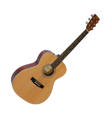 Acoustic Guitar Small Body Spruce top Matt Natural Finish Model 3553 by SX