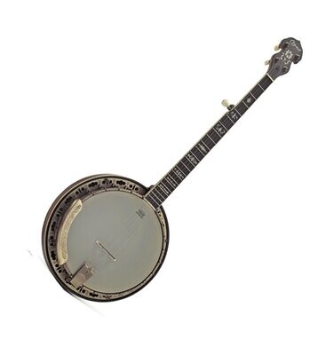 Resonator Banjo 5 string Antiqued Bronze Finish Brass tone ring Gig Bag 2115G