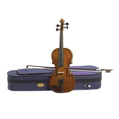 Violin Outfit Student I 1/2 Size Lightweight Case Carved Maple back and ribs