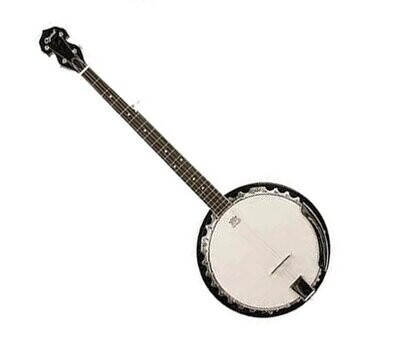 Ozark 5 string banjo left handed model Supplied with Gig Bag