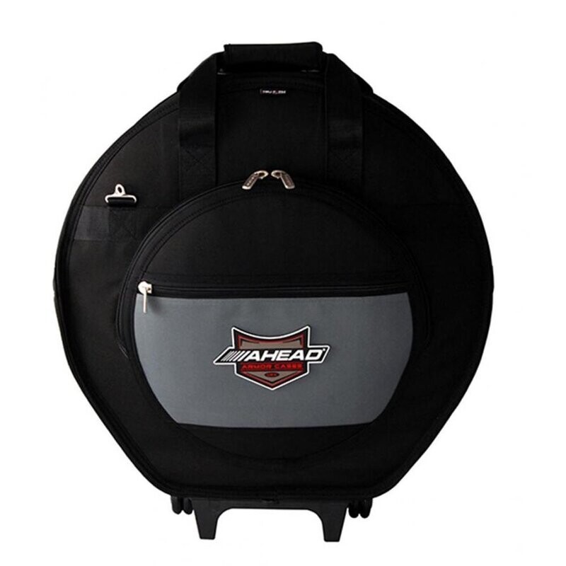 Armor Deluxe Cymbal Case With Wheels Weather Resistant Heavy Duty Bag by Ahead