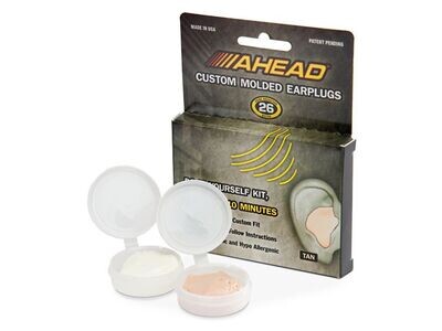 Custom Moulded Earplugs Do it yourself kit that molds in 10 minutes by Ahead