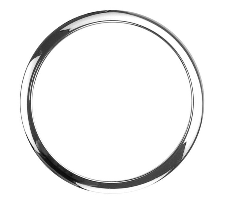 Bass Drum O port hole 6″ Chrome Bass drum O Easy fit Prevent splitting