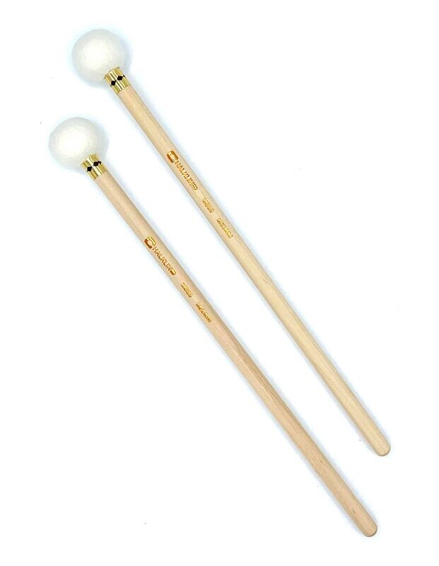 Timpani Medium Mallets Sewn Felt One Pair MS23 by Chalklin