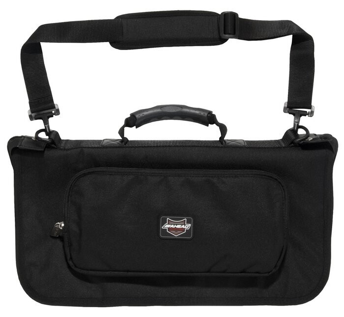 Ahead Armor Deluxe Stick Case Large outer pocket with zipper Detachable shoulder strap