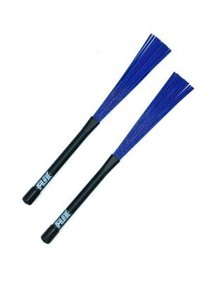 Flix Jazz Retractable Brushes Blue One Pair